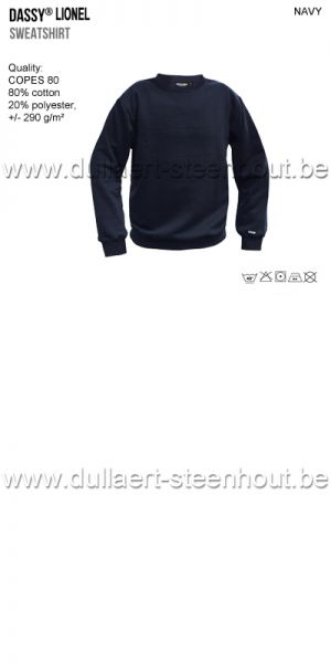  DASSY® Lionel (300449) Sweat-shirt - marine